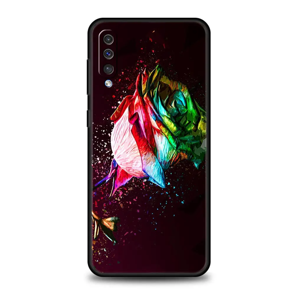 Elegant Rose Blossom Phone Case Cover