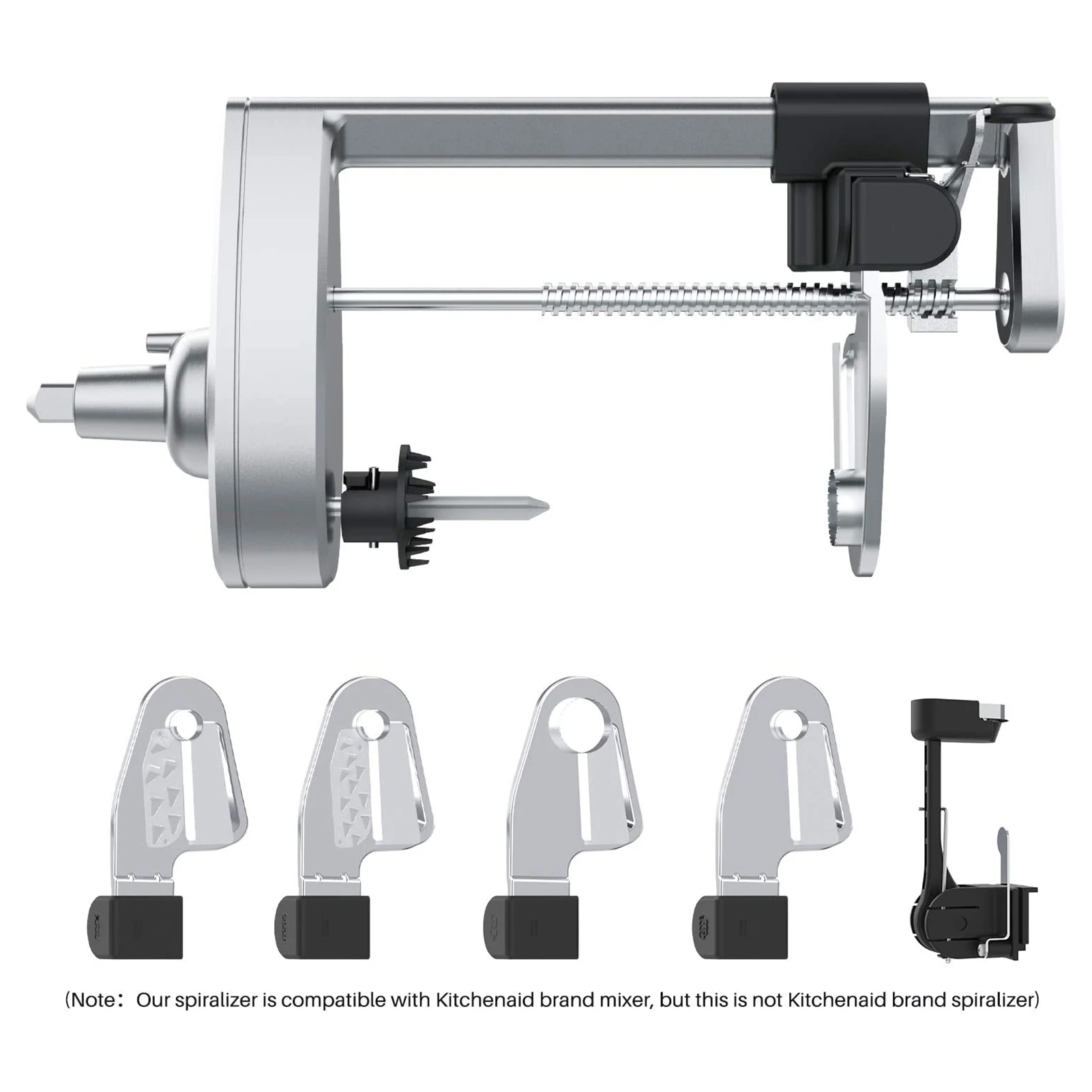 5pcsSetVegetableCutterSlicerElectricSpiralFruitPeeler