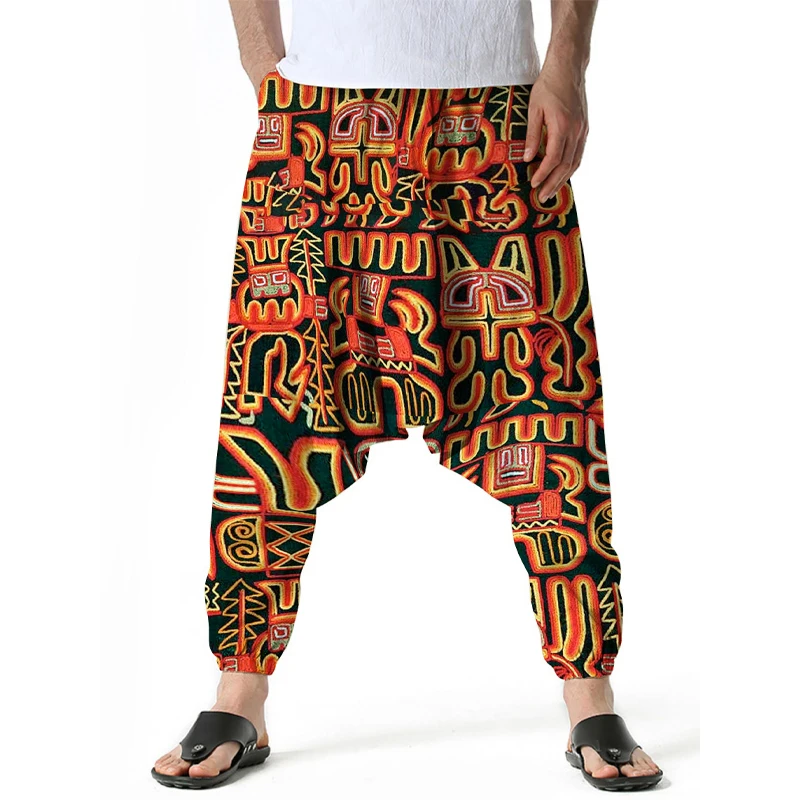 Spring/Summer Men's Wear Y2K Retro Hip Hop Style Loose and Casual Young and Fashionable Men's Wear casual pants sports pants casual sports pants