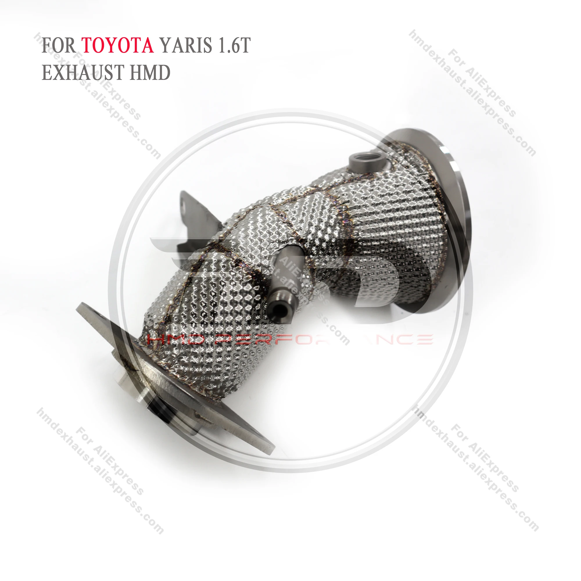 

HMD Exhaust System High Flow Performance Downpipe for Toyota GR Yaris 1.6T With Heat Shield Racing Pipe