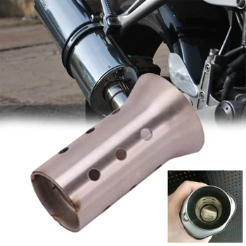 Motorcycle Modification Exhaust Pipe Gun Barrel Hexagonal Interface Silencer Plug For Reducing Noise 51 Caliber Silencer