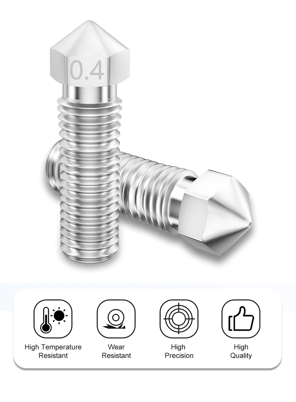 para E3D, Hotend 1.75 filamento, peças de impressora 3D