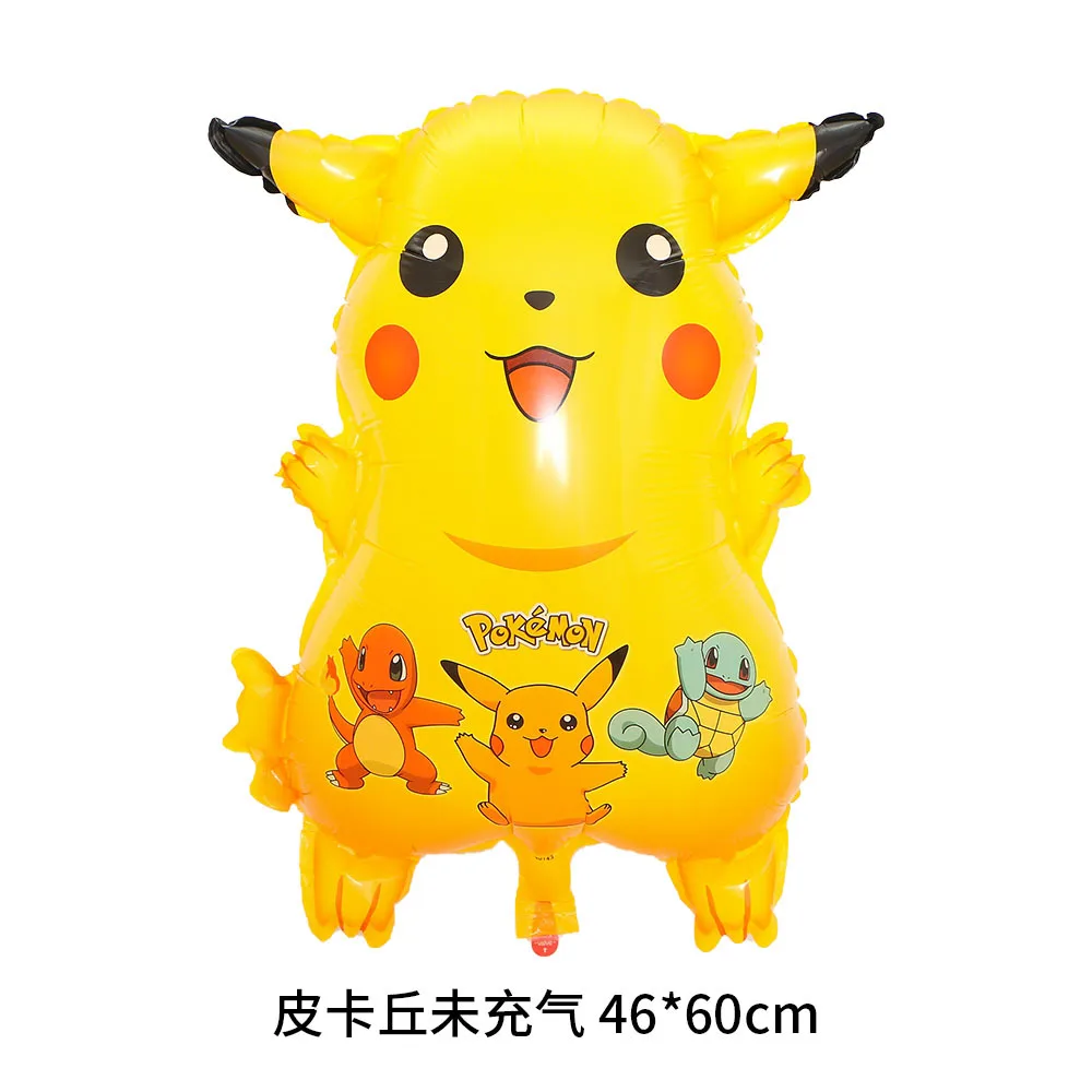 Ballons en Latex Thème Pokémon pour Enfants, Pikachu, Petit Dragon de  enquêter, Tortue Jenny, Dessin Animé, Décoration de ixd'Anniversaire, 10  Pièces - AliExpress