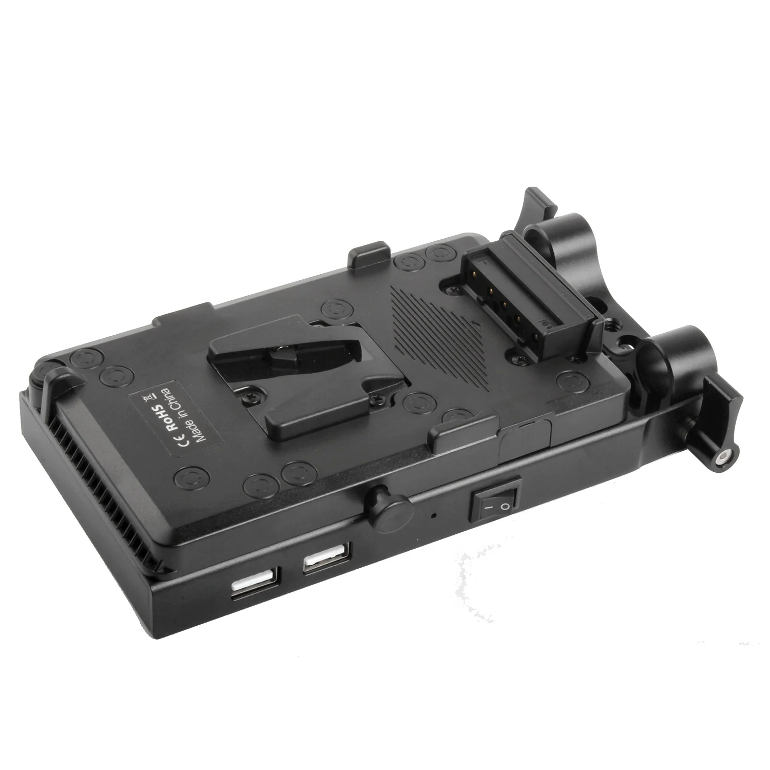 V Mount V-Lock Battery Plate Adapter for V Mount Battery Mounting for Camera, Video Light, Monitor, Audio Recorder NND