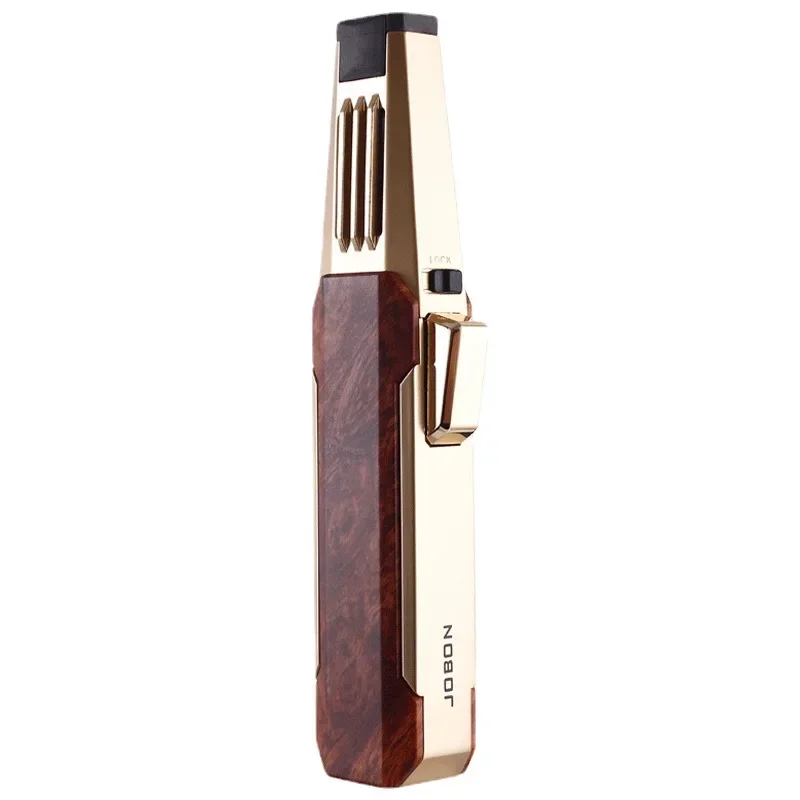 Fashion trend INS hot Spray Gun Lighter Direct Stroke Pen Type Moxibustion Cigar Barbecue Special Windproof Gas Lighter