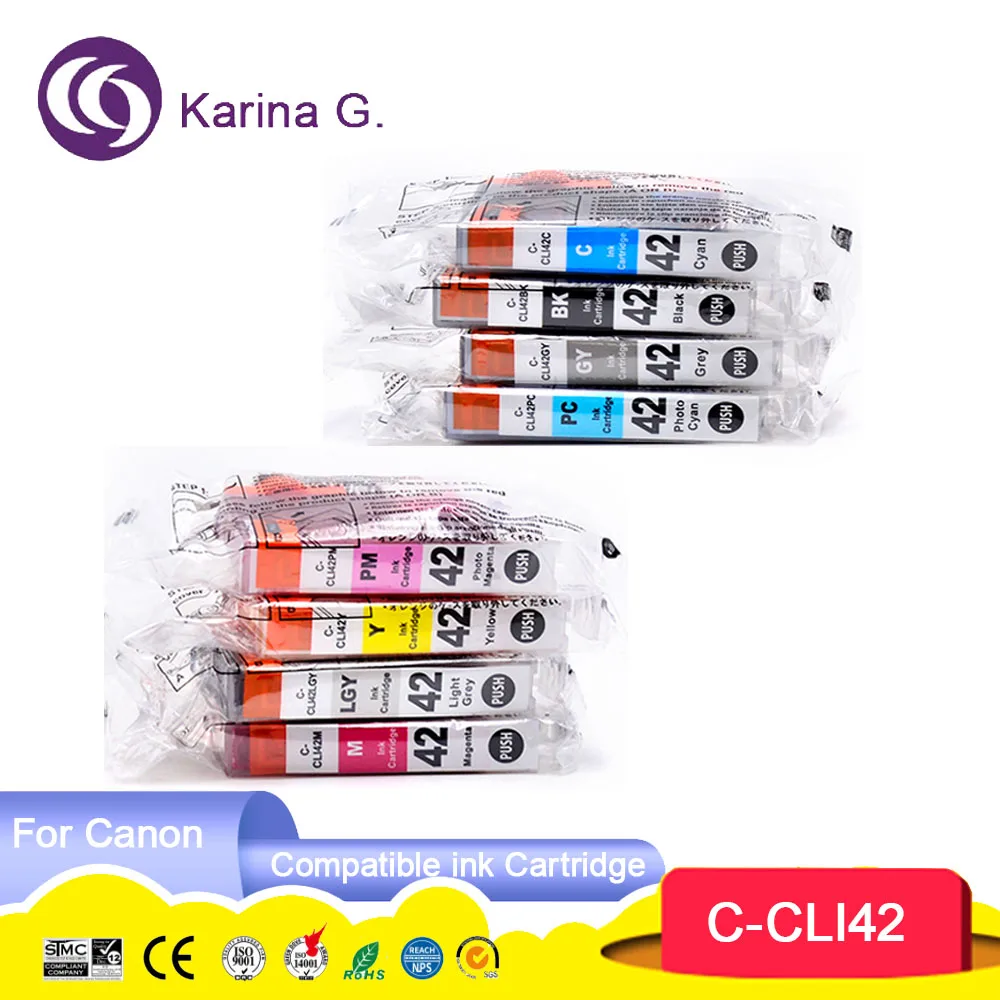 For 42 ink.Compatible ink cartridge for CLI-42 CLI42 CLI 42 cli-42 cli42 for