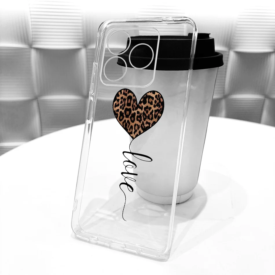 Enhanced Product Title: Sleek Transparent TPU Soft Silicone Phone Case