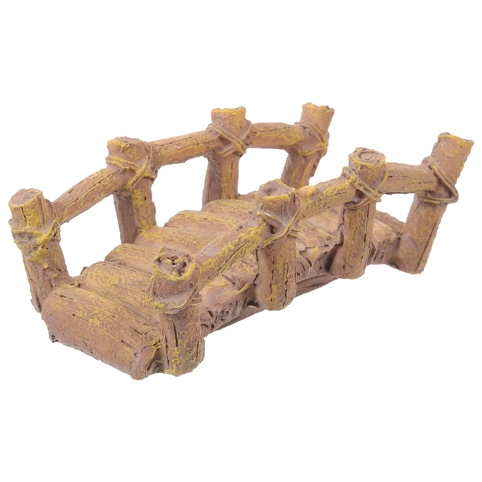 

Bridge Statue DIY Landscaping Resin Bridge Figurine Vivid Bridge Model Small Sand Table Bridge Decor