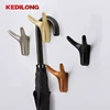 Furniture hardware European style horn hook bathroom wardrobe door wall hook 1