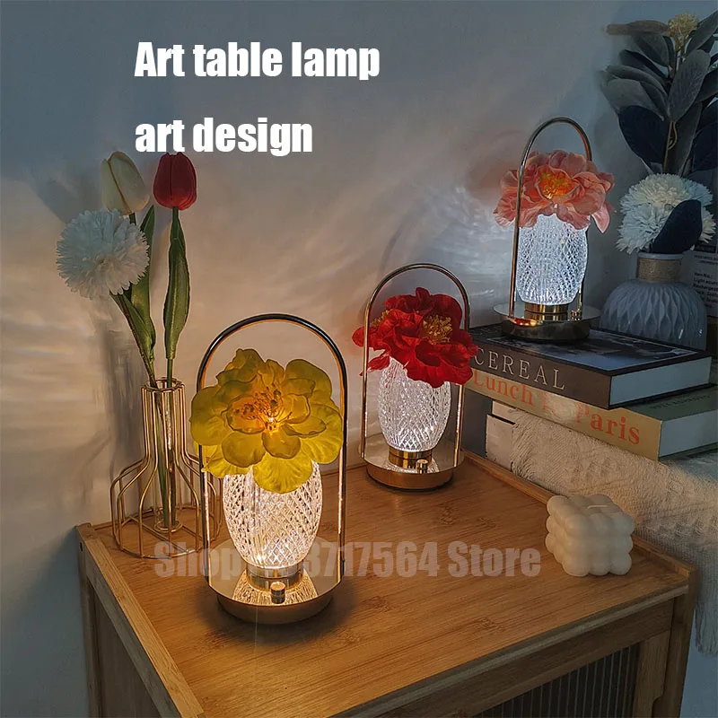 

modern led table lamp simple creative decoration usb charging atmosphere lamp living room bedside nightligh