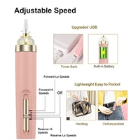 5 in 1 Electric Nail Polish Drill Machine With Light Portable Mini Electric Manicure Art Pen Tools For Gel Remover 2