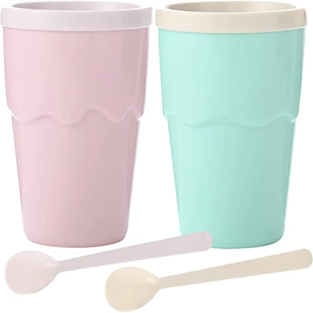 Ice Cream Maker Cup Slushy Maker, Cooling Cup Product, Household Frozen Cup, Homemade Smoothie Cup, for Cola or Juice