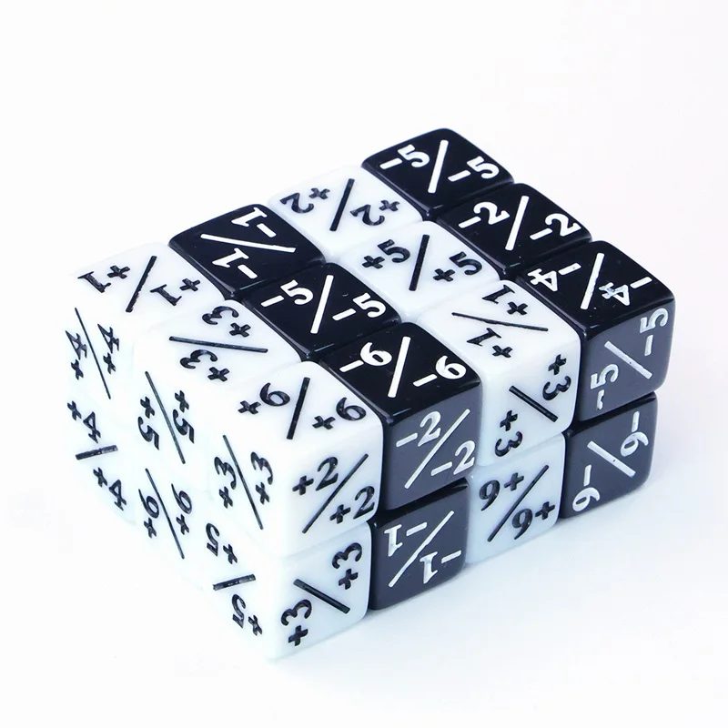 Addition And Subtraction Dice Mathematical Operation Sieve Puzzle Game 10PCS for Student Classroom Interactive Work Learning Supply