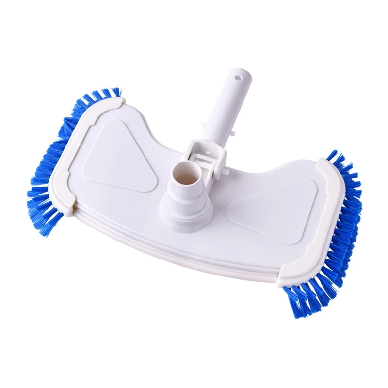 

Swimming Pool Vacuum Head Brush Cleaner Float Curved Suction Head Pool Cleaning Brush Head Pond Fountain Cleaning Tool Parts