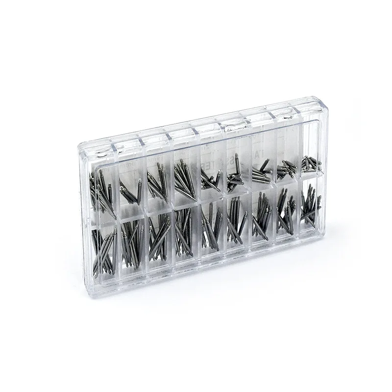 Deluxe Stainless Steel Watch Repair Spring Bar Kit - Premium Seamless Bars with Durable Storage Case
