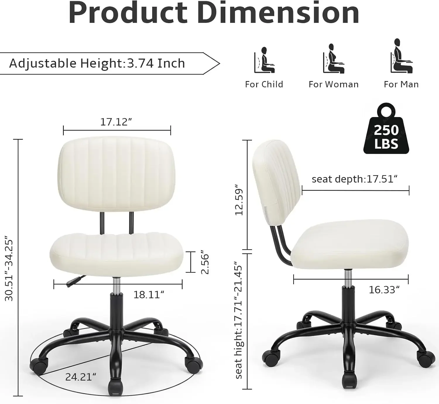 Home office desk chair