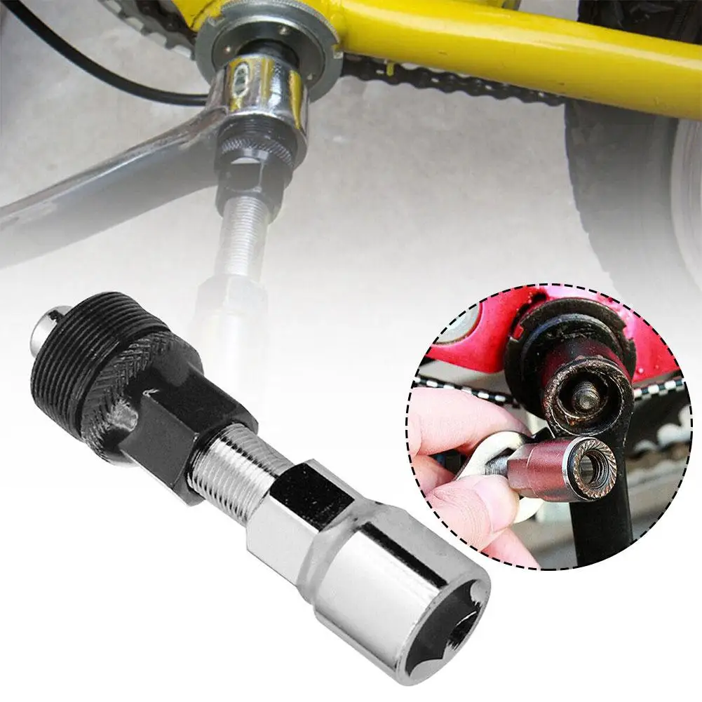 New Bicycle Bikes Crank Wheel Extractor Bottom Bracket Bicycle Repair Tools Remover D6L9 disassemble bicycle crank puller repair disassembler bottom bracket disassembler universal bicycle crank pedal remover tool