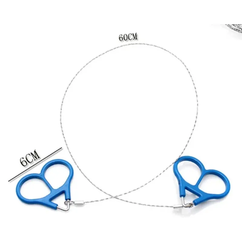 Saw Wire EDC Emergency Survival Gear Travel Camping Hiking Climbing Survival Tool Kit Outdoor Plastic Steel Ring Scroll