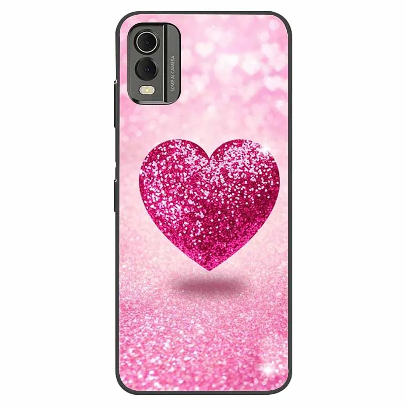 Shockproof Soft Silicone TPU Back Cover with Cute Cartoon Design