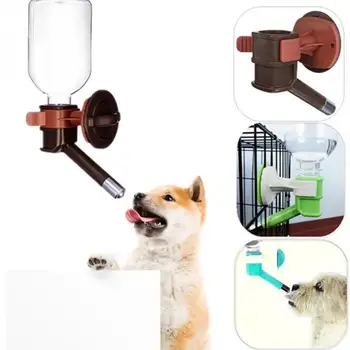 Pet Water Feeder Hanging Bottle Drinking Dispenser for Pets Cat Puppy Dog Auto Water Feeders 2