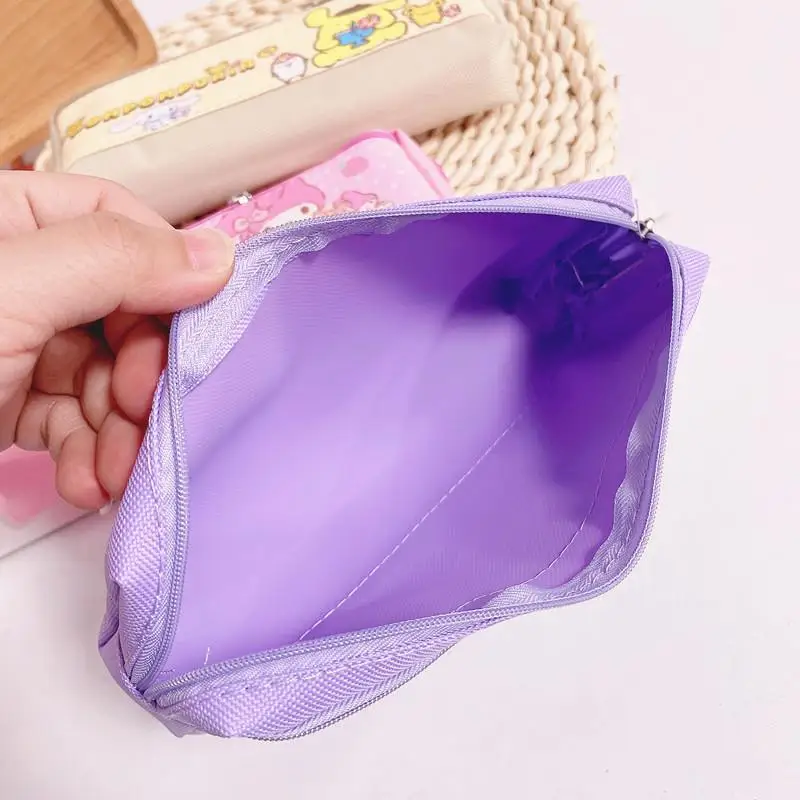 Cartoon Anime Kuromi Melody Cinnamoroll Student Double Layers Pencil Case Kawaii Pompompurin Kids Stationery Storage Bag Pen Bag 4 Cartoon Anime Kuromi Melody Cinnamoroll Student Double Layers Pencil Case Kawaii Pompompurin Kids Stationery Storage Bag Pen Bag 4