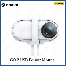  New Insta360 GO 2 USB Power Mount Include GO2 Original Accessories Adapter Frame And Type-C Charging Cable 