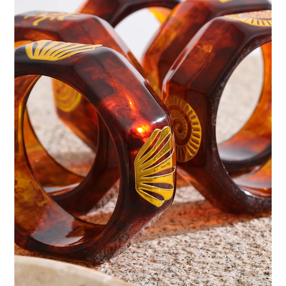 Yhpup Bracelet 64mm Big Resin Acrylic
