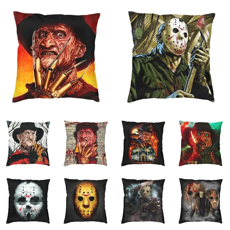 HorrorMovieKillerThrowPillowCaseHomeDecorHalloweenFilm