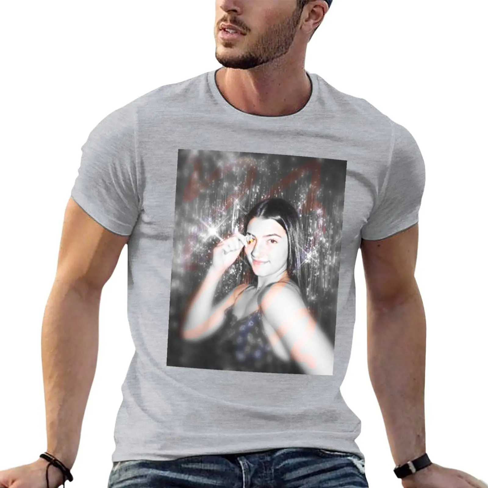 

Charli T-Shirt summer tops Short sleeve tee mens t shirts