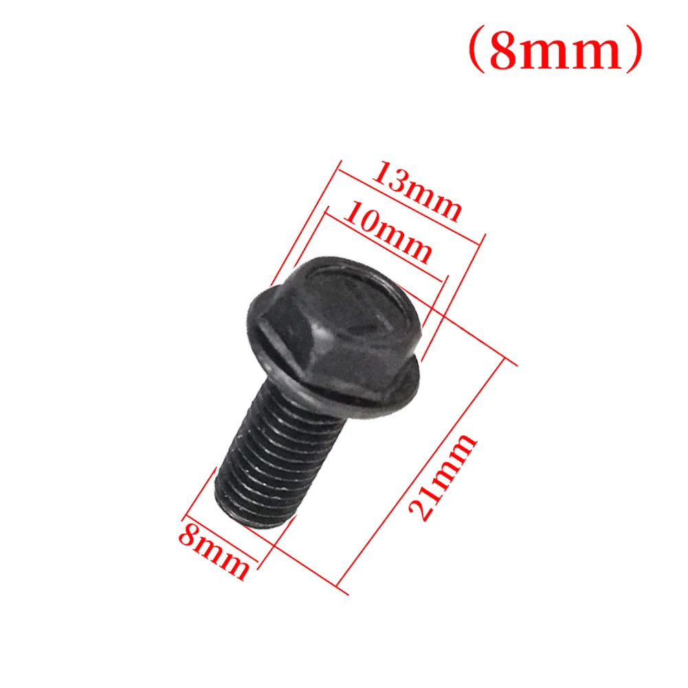 Description Picture 4 of item10pcs Saw Blade Screw M8 M7 M6 Left Hand Thread Hex Flange For Cutting Machine Fasteners Replacement Power Tool Accessories