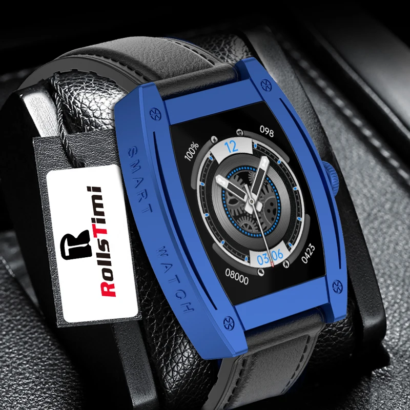 

Rollstimi 2022 New Men Sleep Detection Multi-sport Mode Sports Pedometer Smart Watch High Quality Sport Bracelet bluetooth phone
