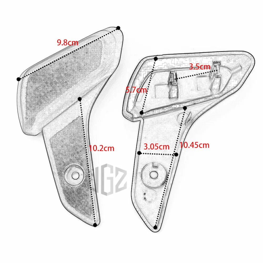 Motorcycle Plastic Rear Passenger Footpad Foot Steps Pedal Rests Cover Pad For VESPA SRPINT PRIMAVERA 150 Accessories Pair Black motorcycle accessories motorcycle foot pedals motorcycle footrests