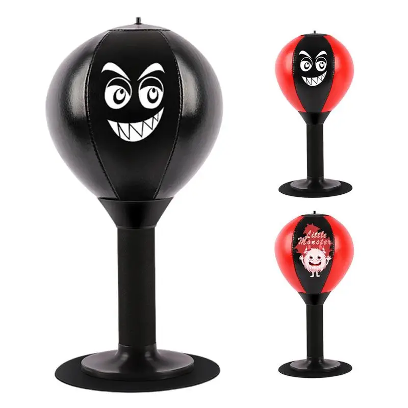 Desktop Punching Bag Stress Relief Punching Bag Table Boxing with Suction Cup Desk Boxing Punch Ball for Training