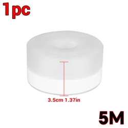 Silicone Weatherproof Soundproof Seal (Clear 35mmx5m)