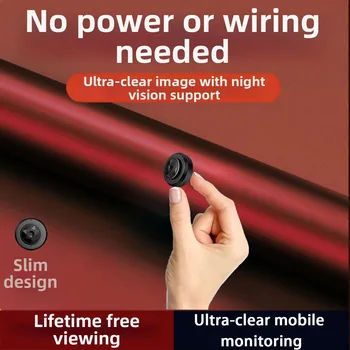 Mini Video Recording Portable Camera, Built-In Battery, Smart Night Vision, Motion Detection, Audio Recording, 1