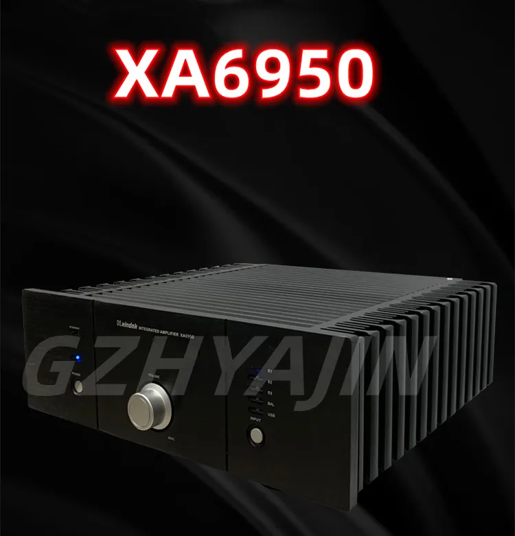 Фото Новейший XDK XA6950 100 Вт * 2 Встроенный усилитель/усилитель чистой мощности RCA * 4, XLR * 1 100 Вт (8 Ом), поддержка пульта дистанционного управления №1