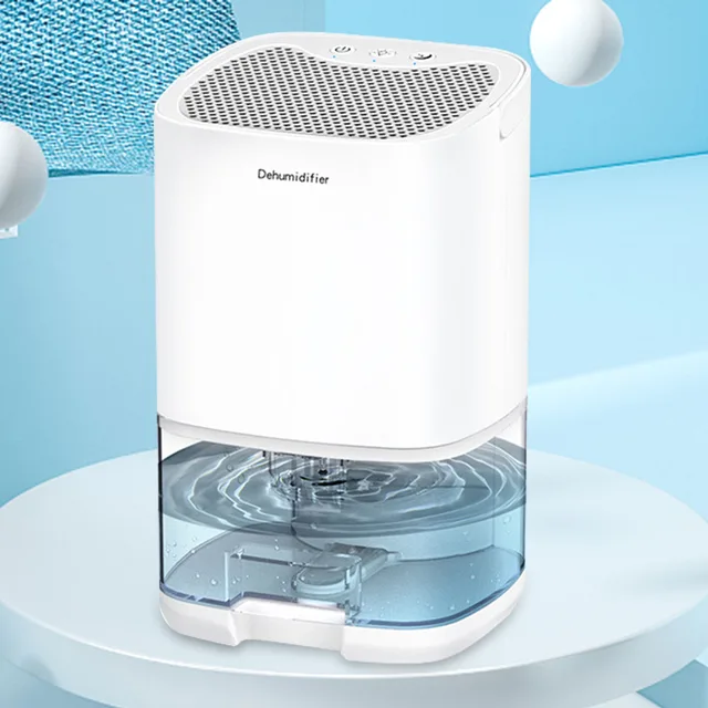 Déshumidificateur d'air silencieux avec LED, 800/1100ML, pour maison et  bureau, avec absorbeurs d'humidité - AliExpress