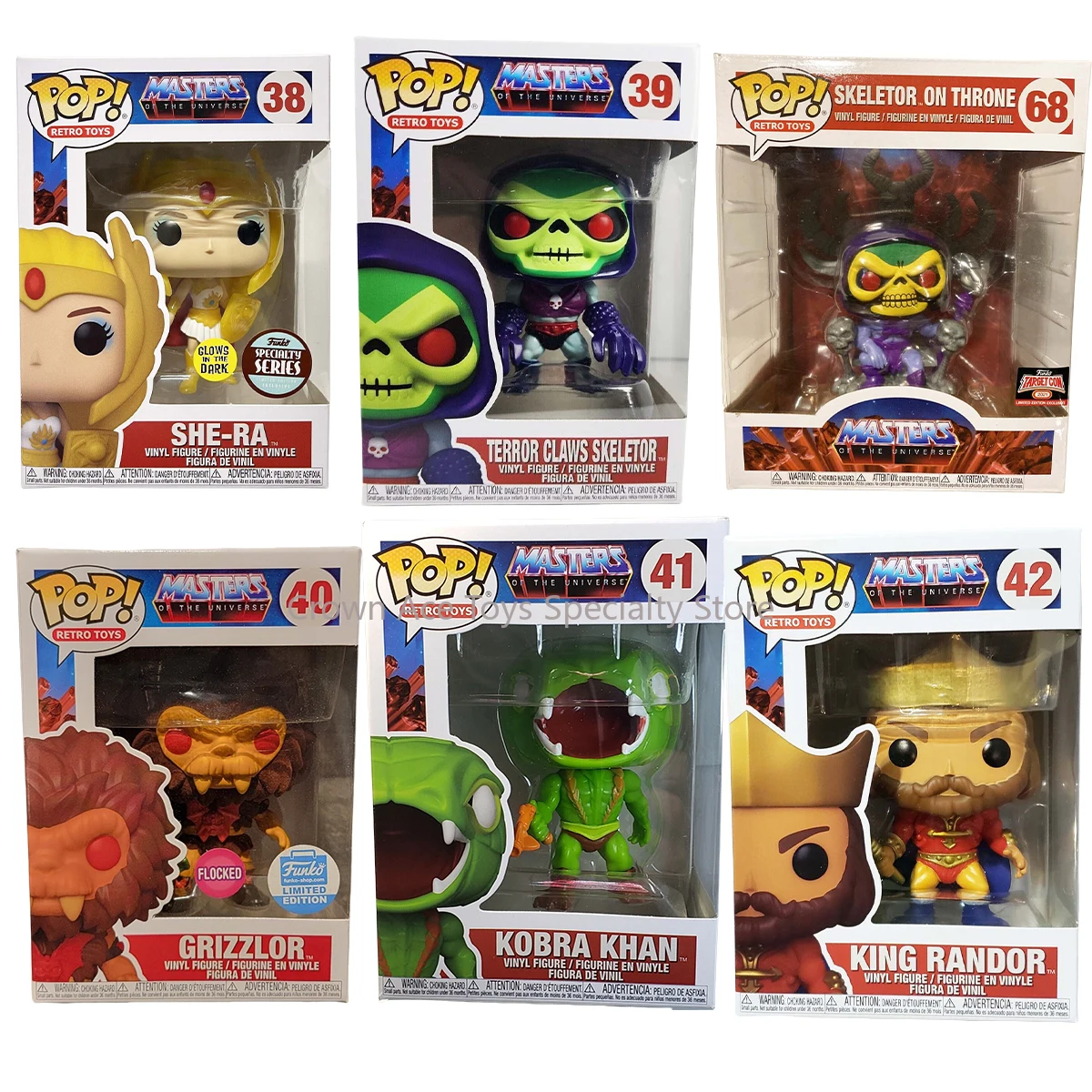

Funko мастера Вселенной, скелет на престоле, серый, Кобра, Хан, Кинг, рандор, She-Ra, модные коллекционные игрушки для мальчиков, праздничный подарок