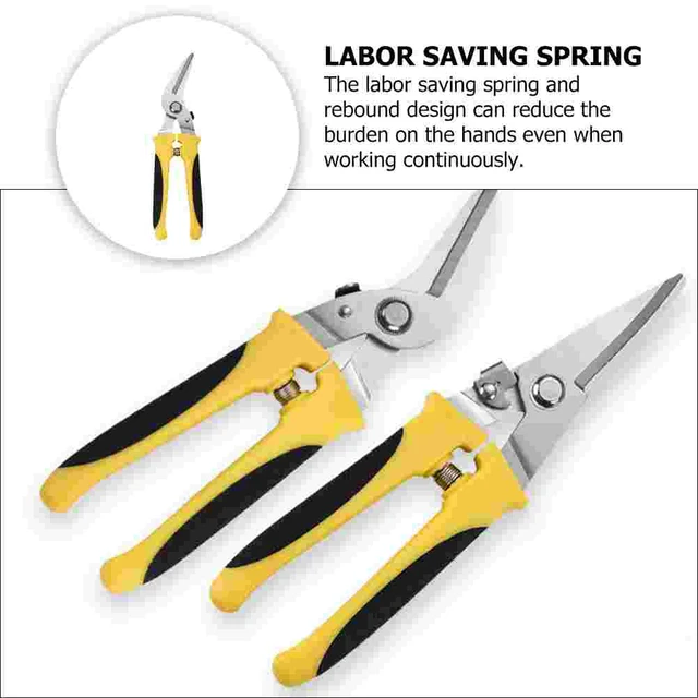 Metal Cutting Scissors Professional Tin Snips Metal Cutter Industrial  Aviation Snips for Cutting Hard Meterial 1pc - AliExpress