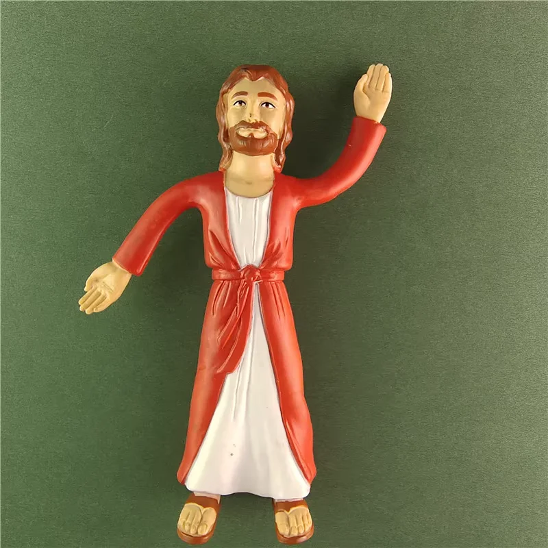 thumbnail image 1 of Figuras de acción de Jesús Lindejuan muñecos de alambre de goma suave 15 cm, 1 of 4