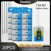 20PCS 11A 6V L1016 Remote Control Anti-theft Alarm System Batteries Alkaline Battery Primary Battery 1