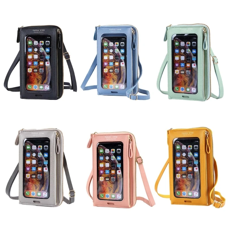 

Cellphone Bag Zipper Bag Crossbody Bags for Girl Women Mini Phone Purse
