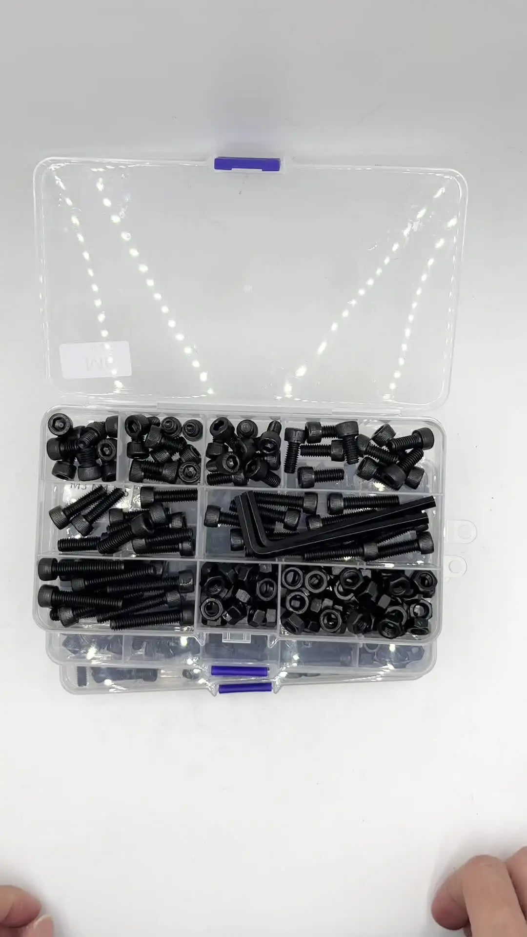 thumbnail image 2 of M6 X 50mm Unbrako Socket Head Csk Screw Part Thread In Black Oxide - ISO 10642 (DIN 7991) - Westfield Fasteners Ltd 2 of 11