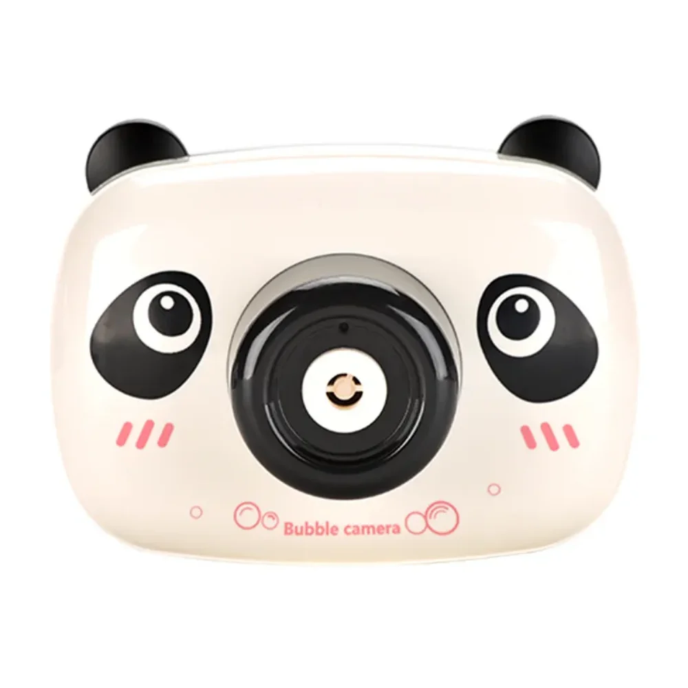 

ABS Material Electric Red Panda Shape Camera Bubble Toy With 360° Seal Watertight Suitable For Children Over 3 Years Old