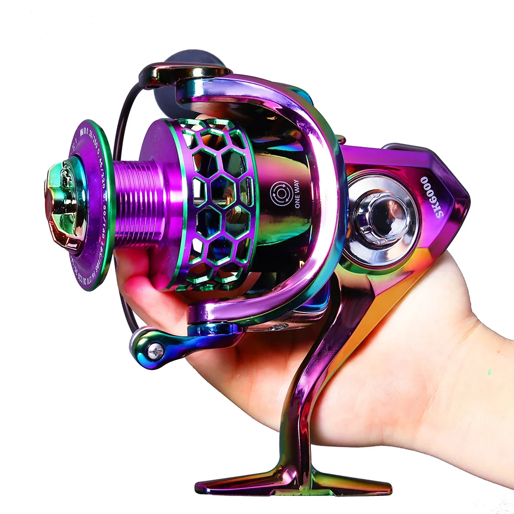 BAKAWA Fishing Spinning Reel Saltwater Non-Gap Wheel Lightweight