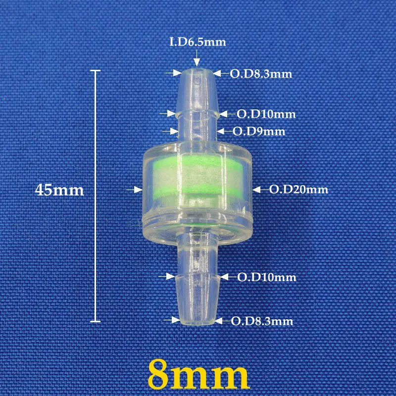 5pcs 4mm~12mm Aquarium Mini Air Hose Water Filter Fish Tank Cleaning Tools Water Purifier Filter Aquatic Pet Products