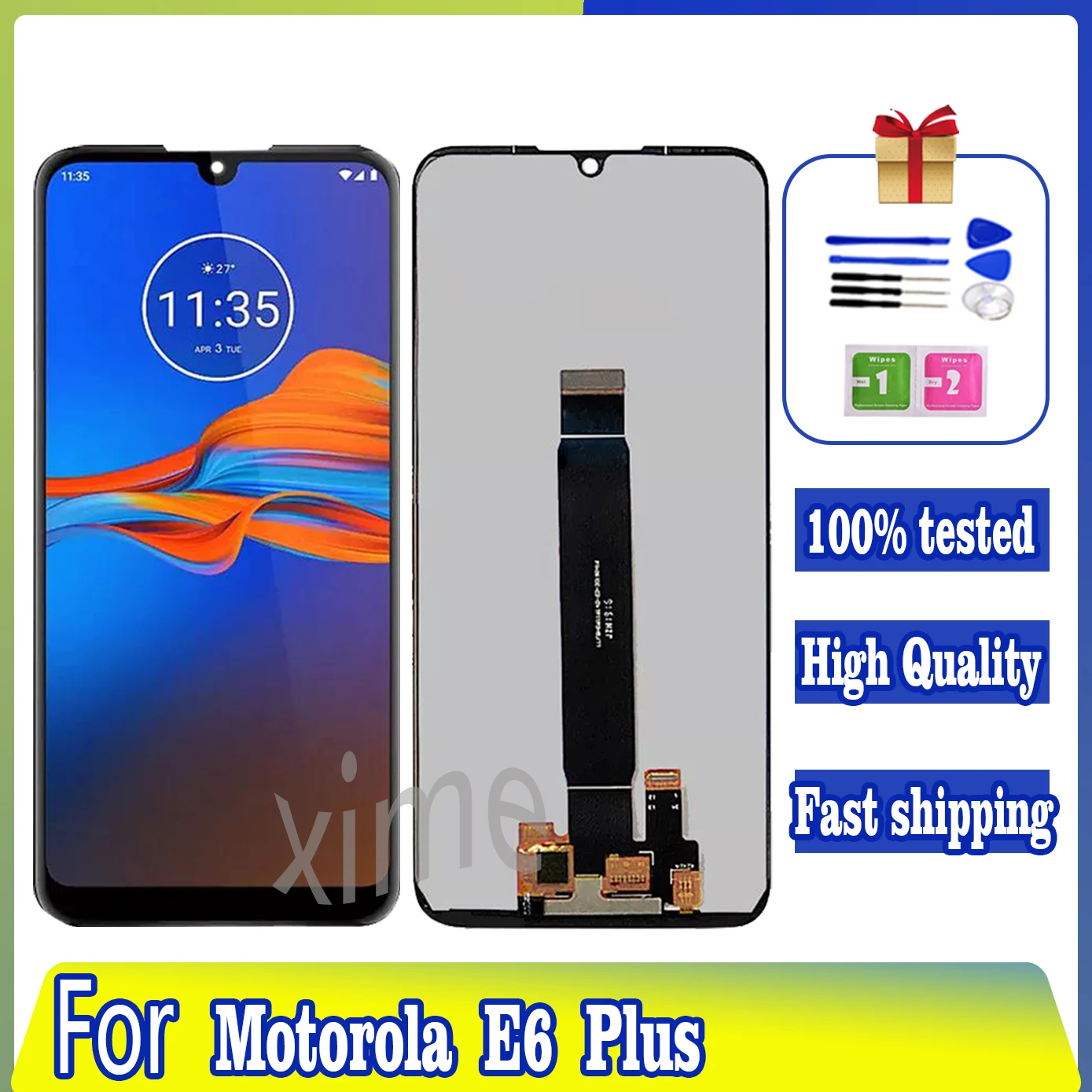

High quality For Motorola Moto E6 Plus LCD XT2025-1 -2 Display Touch Screen For Moto E6Plus LCD Digiziter Assembly