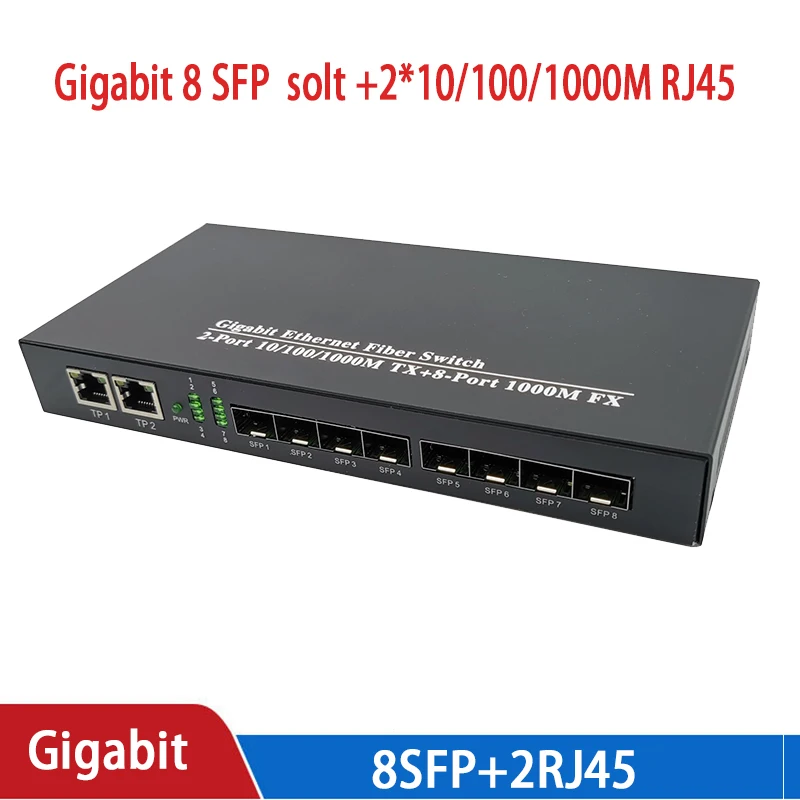Gigabit Fiber Optic Switch 8 Ports Fiber Optic Switch Optical Fiber Camera Media Aliexpress