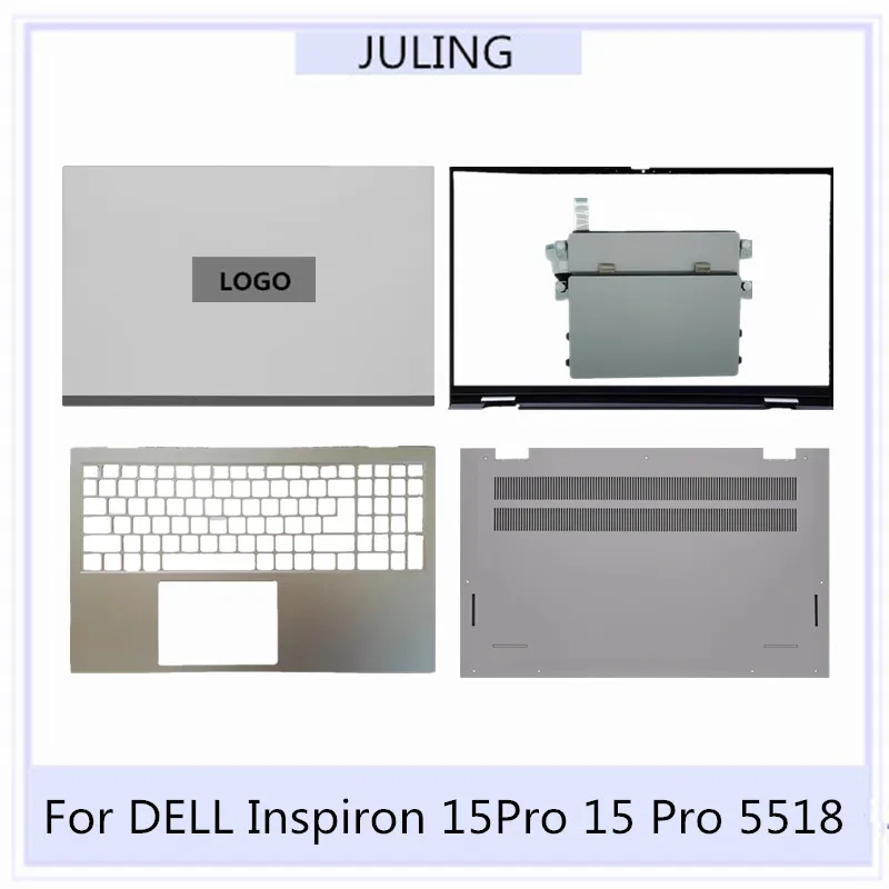 

For DELL Inspiron 15Pro 15 Pro 5518 Laptop Rear Lid Top Case LCD Back Cover/Front Bezel/Palmrest/Bottom Case/Touchpad