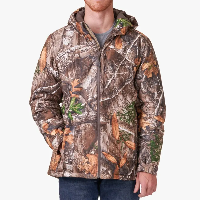 

Mid-Length Insulated Hunting Parka Jacket , up to Size 3XL